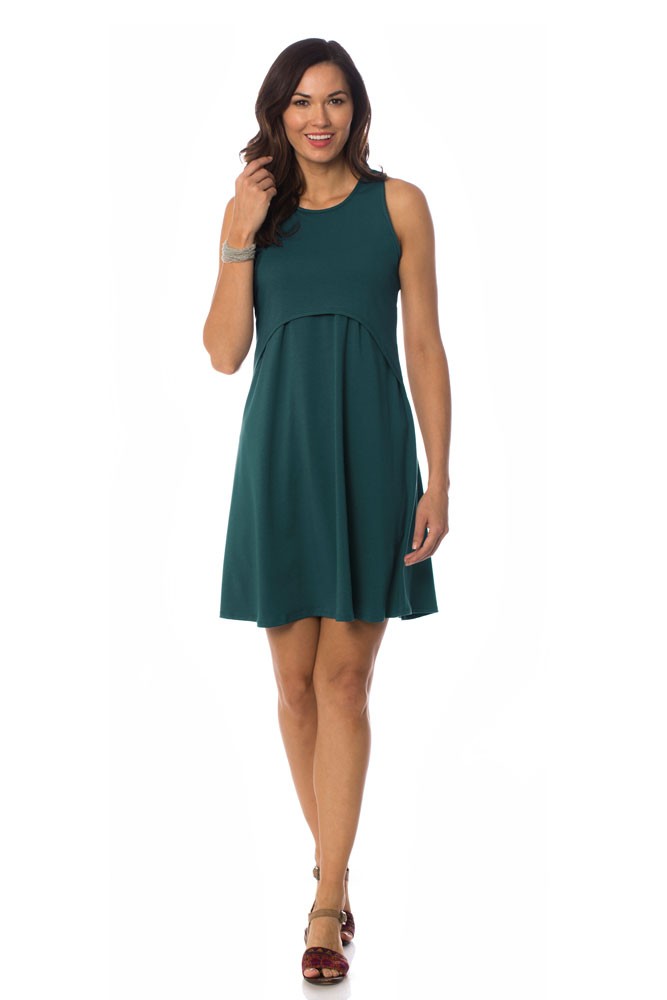 The June Maternity & Nursing Dress by Majamas (Holly) The June Maternity & Nursing Dress by Majamas (Holly)
