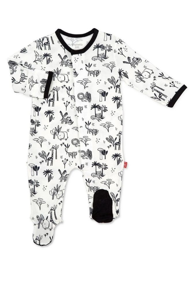 Magnetic Me™ Modal Magnetic Baby Footie (Animal Safari) Magnetic Me™ Modal Magnetic Baby Footie (Animal Safari)