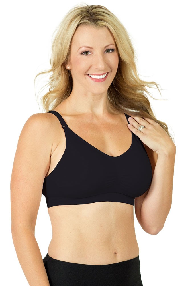 Rumina Hands-Free Pump&Nurse™ Seamless Bra (Black) Rumina Hands-Free Pump&Nurse™ Seamless Bra (Black)