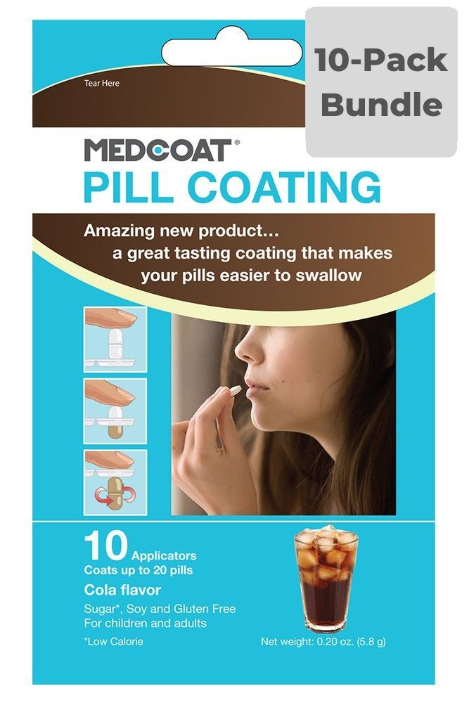 MEDCOAT® Flavored Pill Coating (10 ct) -1-Pack (Cola Flavor) MEDCOAT® Flavored Pill Coating (10 ct) -1-Pack (Cola Flavor)