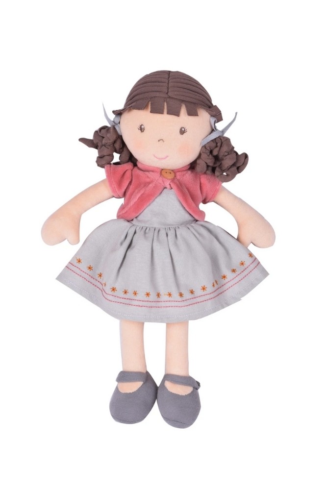 Rose - Organic Doll With Brown Hair (Rose)