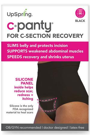 UpSpring Baby C-Panty High Waist Incision Care C-Section Panty 2-Pack :  : Clothing, Shoes & Accessories