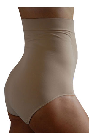C-Panty Post C Section Recovery Underwear with Silicone, High Waist, S/M,  Nude 