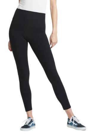 Yummie Women's Ponte Shaping Legging with Pockets, Heather