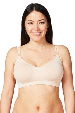 Buy Seraphine Grey & Blush Pink Bamboo Nursing Bras – Twin Pack from Next  Germany