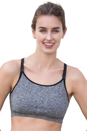Figure 8 Moms - Check out one of our best-selling nursing sports bras by  cadenshae]. So cute and functional. No more struggling to take off your sports  bra…now you have this high