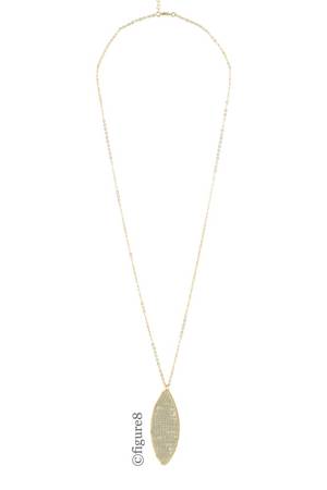 Crystal Beaded Long Necklace (Pink) by Jewelry Accessories