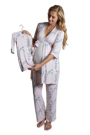 Postpartum Outfit, Hotmilk Pumping And Nursing Bra, Pajamas Set