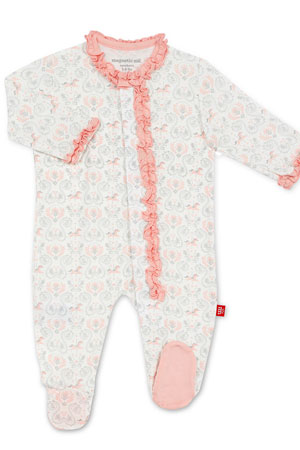Magnetic Me™ Modal Magnetic Baby Footie (Carousel)