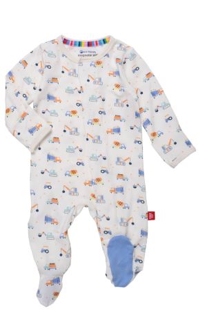 Magnetic Me™ Modal Magnetic Baby Footie (Can You Dig It?)
