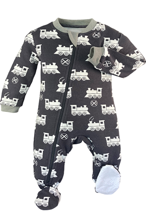 inseam zipper pajamas