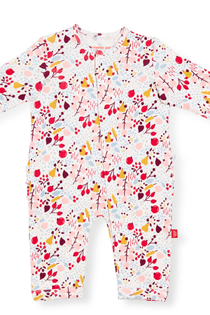 Magnetic Me™ 100% Organic Cotton Coveralls (Pom Pom)