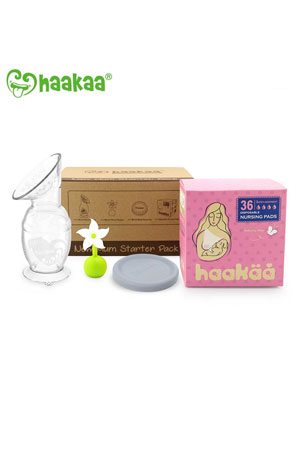 Tire-lait en silicone Génération 3, 160 ml - Haakaa – Tirigolo et Cie.