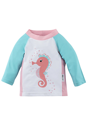 ZOOCCHINI - Baby UPF50+ Rash Guard (Seahorse)