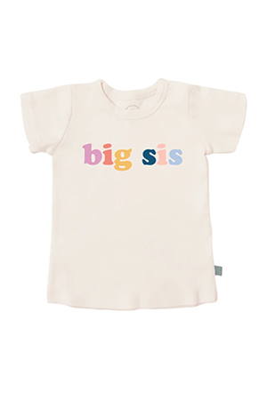 Finn + Emma Organic Cotton Graphic Tee (Big Sis)