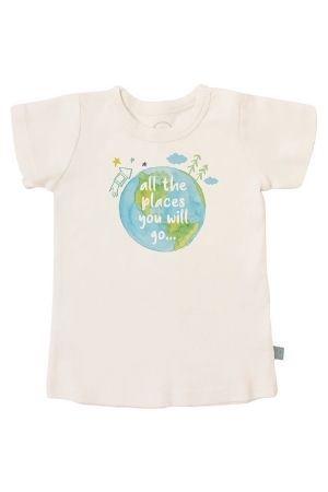 Finn + Emma Organic Cotton Graphic Tee (Places You Will Go)