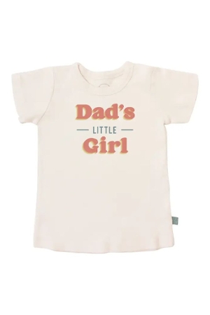 Finn + Emma Organic Cotton Graphic Tee (Dads Little Girl) by Finn + Emma
