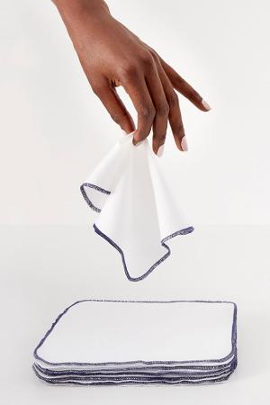 Esembly Organic Cotton Washable Cloth Wipe Ups - 12 Pack (Natural)