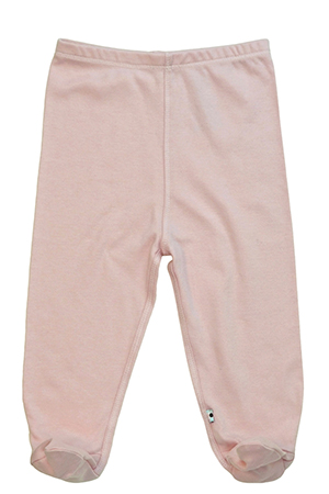 Babysoy Organic Modern Footie Pant (Peony)