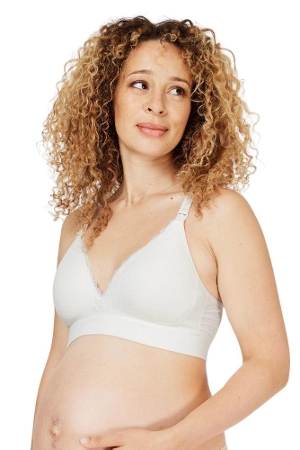Cake Maternity Tutti Frutti Nursing Bra (White)
