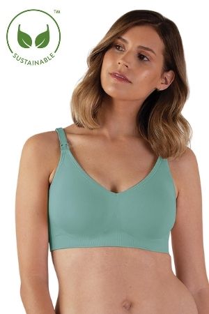 Rumina Racerback Nursing Bra with a Built-in Hands-Free Pumping Bra - Nude,  XS : : Clothing, Shoes & Accessories