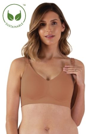 La Leche League International Womens' Seamless Strapless Bra - Nude - Small  at  Women's Clothing store: Nursing Bras