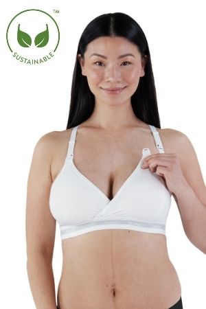 Bravado Designs Organic Cotton & TENCEL™ Modal Orginal Nursing Bra in Dove  Heather