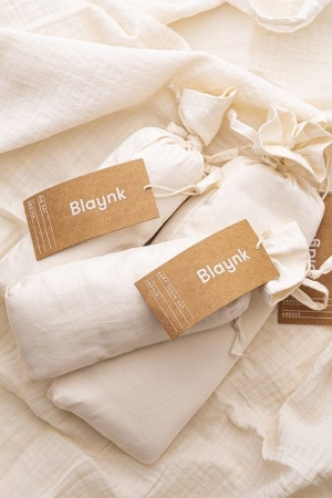 Blaynk Undyed Organic Cotton Baby 7 Piece Bundle Set (Undyed)