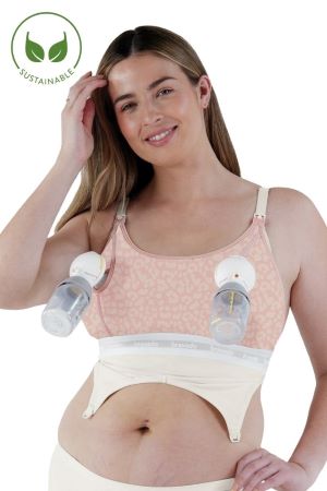 GetUSCart- Hands Free Pumping Bra with Breast Pads, Lupantte