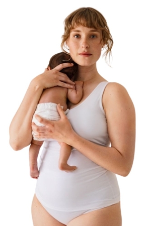 Boob Design Essential Nursing Tank Top (White)