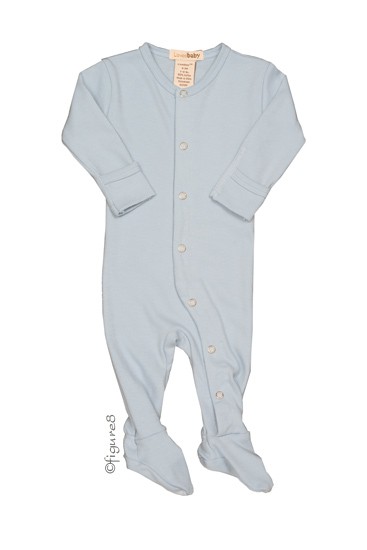 L'ovedbaby Gl'oved-Sleeve Baby Boy Overall (True Blue)