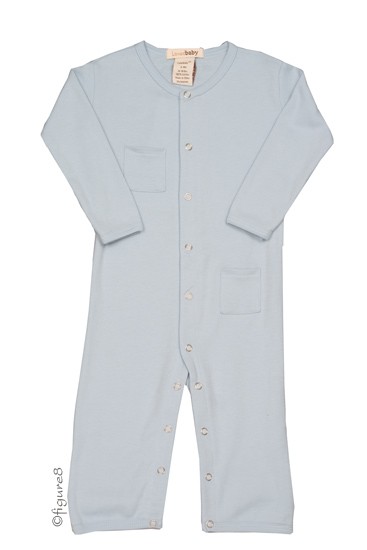 L'ovedbaby Long-Sleeve Baby Boy Overall (True Blue)