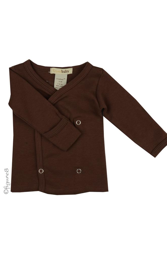 L'ovedbaby Wrap Baby Shirt (Out on the Town Brown)