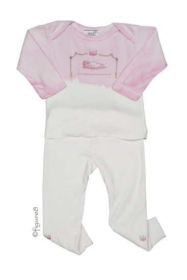 The Princess Has Arrived 2-Piece Outfit (Pink Little Princess)