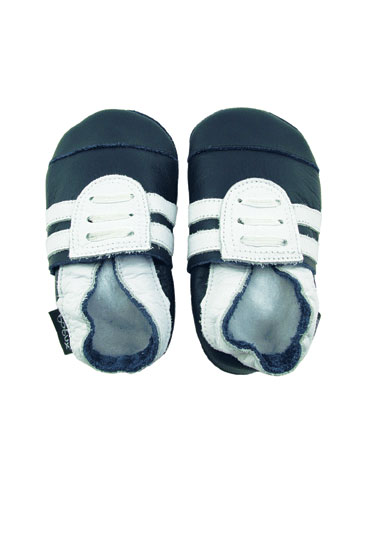 Bobux Baby Sport Shoe (Navy/White)
