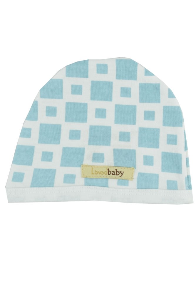 L'ovedbaby Cute Baby Boy Cap (Blue Tile)
