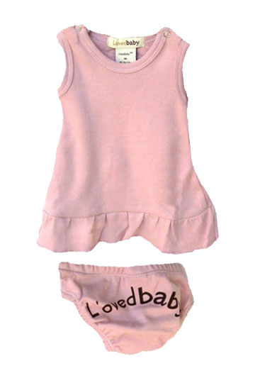 L'ovedbaby Baby-Doll Dress (Think Pink)