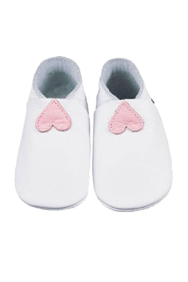 Bobux Newborn Baby Shoes (Pink Heart)