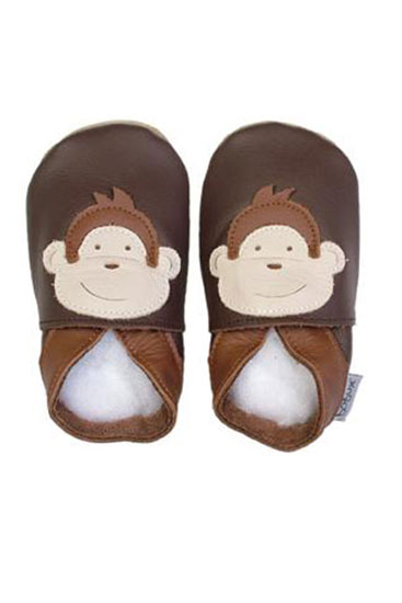 Bobux Original Monkey Baby Shoes (Chocolate)