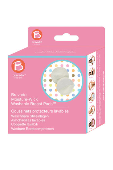 Bravado! Moisture-Wick Washable Breast Pads (Cream)