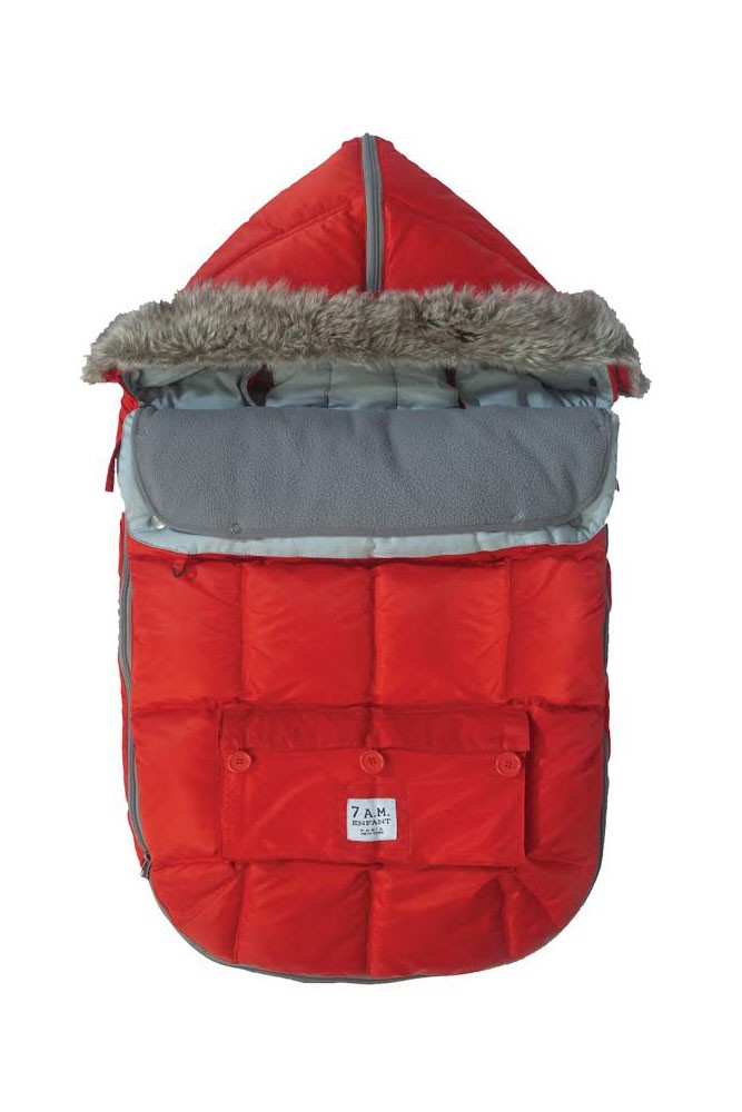7 AM Enfant Le Sac Igloo Baby Stroller Cover (Red)