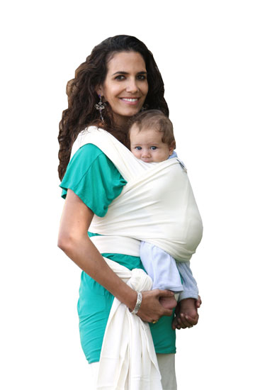 Moby Wrap Organic Baby Carrier (Coconut)
