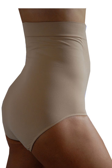 High Waist Post Baby Panty for Postpartum Recovery (Nude)
