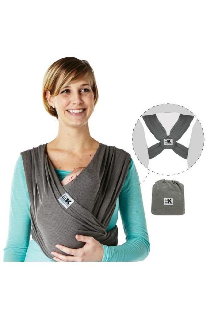 Baby K'tan Breeze Baby Carrier in Charcoal