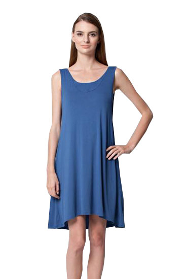 Jolie Nursing Dress (Blue)