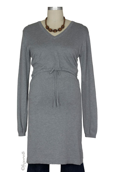 Boob Designs Knitted Nursing Tunic (Grey Melange)