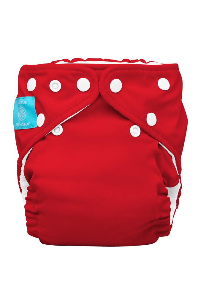 Charlie Banana® 2-in-1 One Size Reusable Diapers (Red)