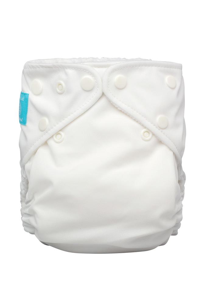 Charlie Banana® 2-in-1 One Size Reusable Diapers (White)