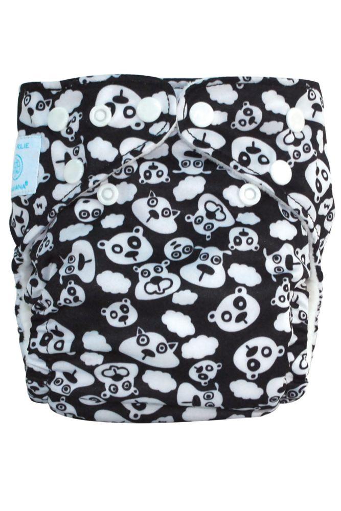 Charlie Banana® 2-in-1 One Size Reusable Diapers (Blackbeary)