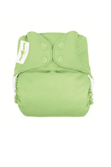 bumGenius Snap 4.0 One-Size Stay-Dry Cloth Diaper (Grasshopper)
